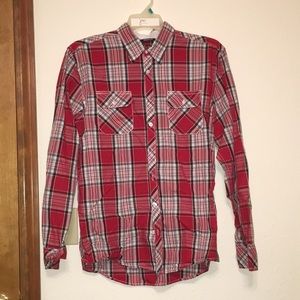 Red and white flannel